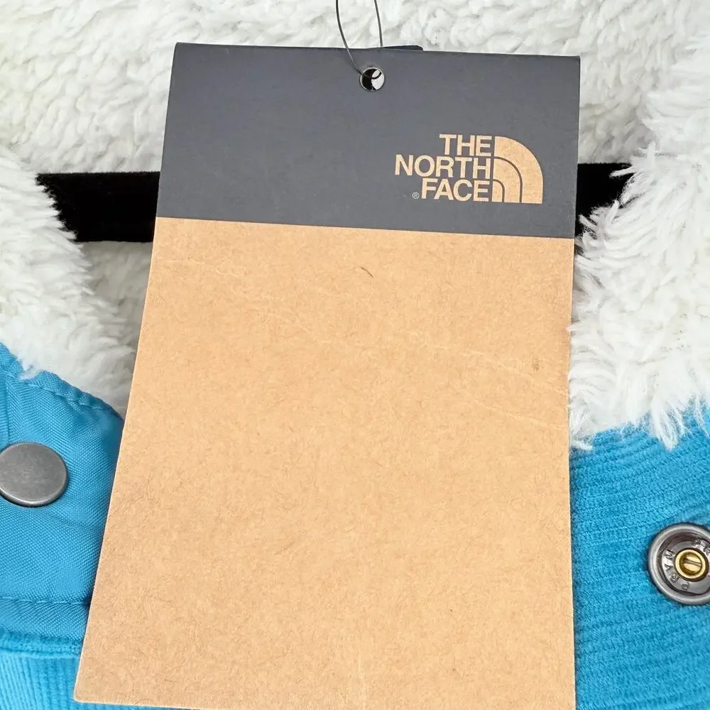The North Face Junction Corduroy Fleece Lined Jacket Shacket Mens Sz L Blue